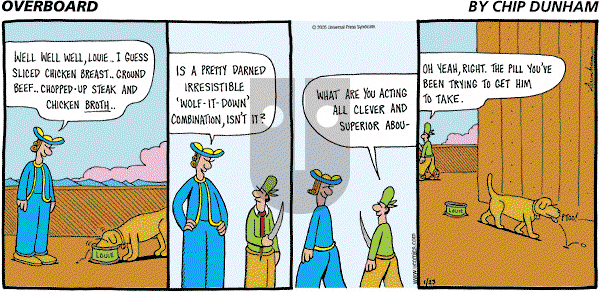 Overboard - Sunday January 23, 2005 Comic Strip