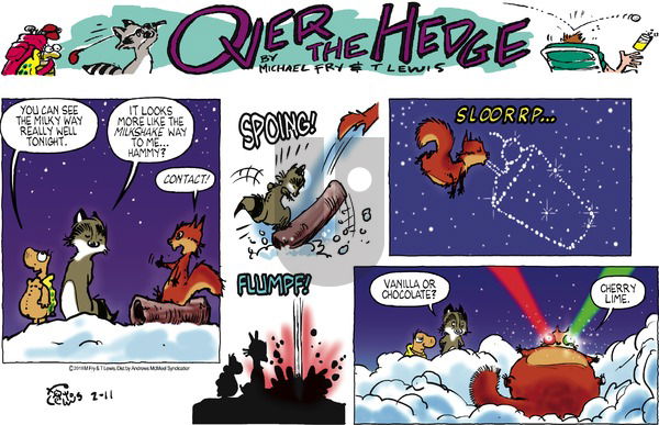 Over the Hedge on Sunday February 11, 2018 Comic Strip