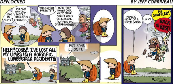 DeFlocked on Sunday April 3, 2016 Comic Strip