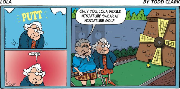 Lola - Sunday June 7, 2009 Comic Strip