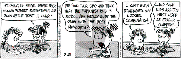 Heart of the City on Monday March 25, 2013 Comic Strip