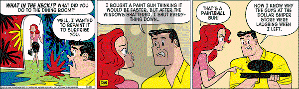 Rip Haywire on Friday March 10, 2017 Comic Strip