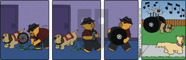 Buni - Wednesday August 15, 2012 Comic Strip