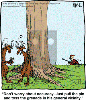 In the Bleachers on Friday September 16, 2016 Comic Strip