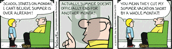 The Born Loser on Thursday August 22, 2019 Comic Strip