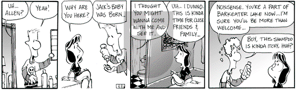 Barkeater Lake on Friday June 15, 2007 Comic Strip