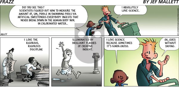 Frazz on Sunday April 23, 2017 Comic Strip