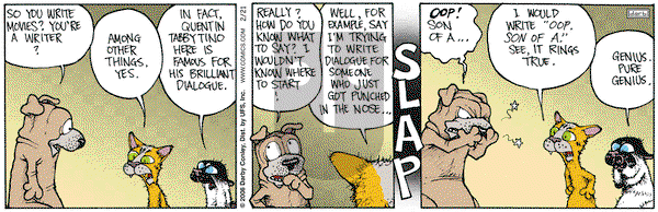 Get Fuzzy on Tuesday February 21, 2006 Comic Strip