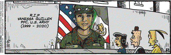 La Cucaracha on Monday July 20, 2020 Comic Strip