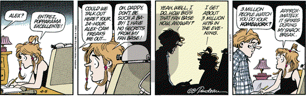Doonesbury - Monday April 5, 1999 Comic Strip