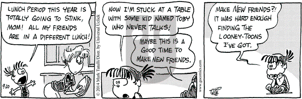 Heart of the City - Saturday September 20, 2014 Comic Strip