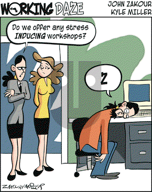 Working Daze on Thursday November 4, 2004 Comic Strip