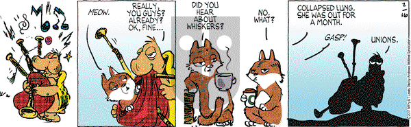 Over the Hedge on Thursday February 16, 2017 Comic Strip