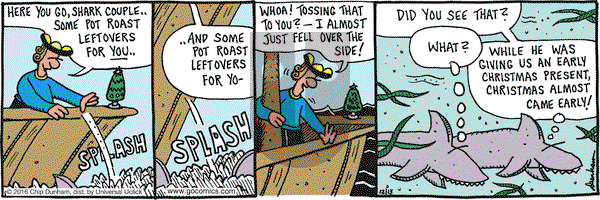 Overboard on Tuesday December 13, 2016 Comic Strip