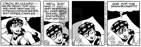 Nancy on Thursday January 26, 2006 Comic Strip