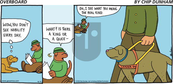 Overboard on Sunday April 19, 2020 Comic Strip