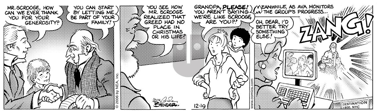 Alley Oop - Tuesday December 19, 2006 Comic Strip