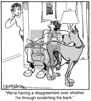 Marmaduke on Monday January 8, 2001 Comic Strip