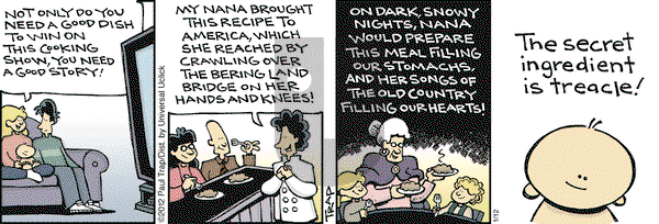 Thatababy - Thursday January 12, 2012 Comic Strip