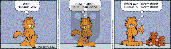 Garfield on Wednesday September 26, 2018 Comic Strip