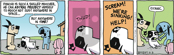 Pooch Cafe on Thursday November 3, 2016 Comic Strip