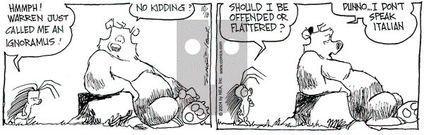 The Grizzwells on Saturday October 16, 2004 Comic Strip