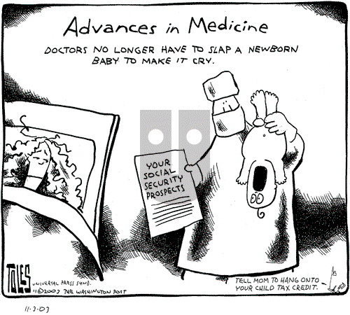 Tom Toles on Friday February 6, 2004 Comic Strip