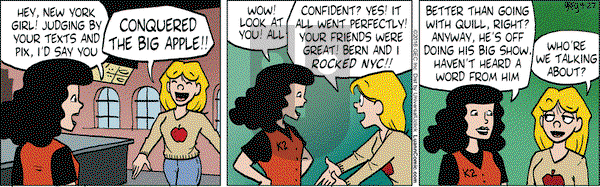 Luann on Wednesday April 27, 2016 Comic Strip