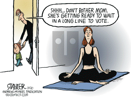 Jeff Stahler on Thursday October 15, 2020 Comic Strip