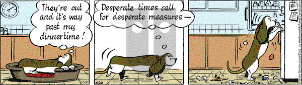 Fred Basset on Monday October 30, 2017 Comic Strip