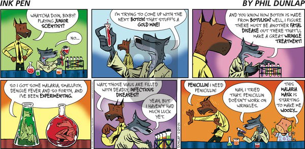Ink Pen on Sunday June 25, 2006 Comic Strip