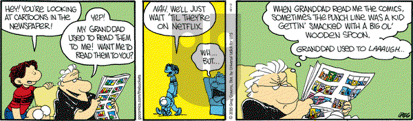 The Buckets on Thursday July 9, 2015 Comic Strip