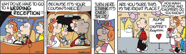Drabble on Monday April 22, 2013 Comic Strip