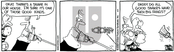 The Buckets on Sunday March 3, 2002 Comic Strip