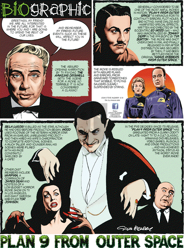 Biographic on Sunday October 31, 2010 Comic Strip