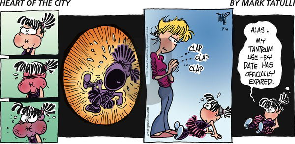 Heart of the City on Sunday September 16, 2012 Comic Strip