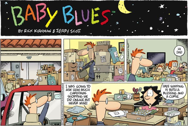 Baby Blues on Sunday December 24, 2017 Comic Strip