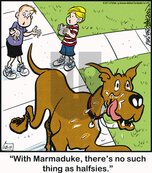 Marmaduke on Wednesday October 11, 2017 Comic Strip