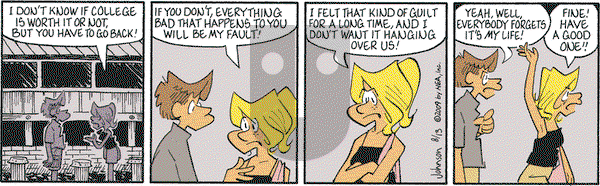 Arlo and Janis on Thursday August 13, 2009 Comic Strip