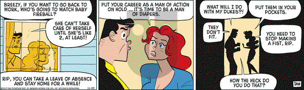 Rip Haywire on Monday November 20, 2017 Comic Strip