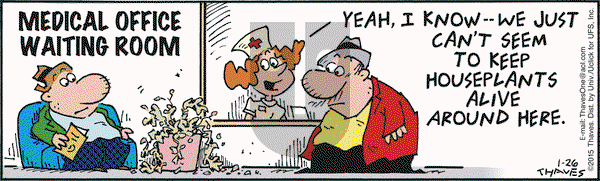 Frank and Ernest on Monday January 26, 2015 Comic Strip