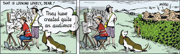 Fred Basset on Friday September 13, 2019 Comic Strip