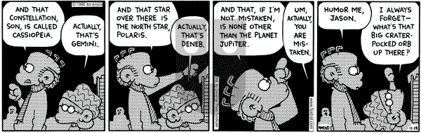 FoxTrot on Monday December 28, 1998 Comic Strip
