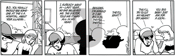 Doonesbury on Saturday April 29, 1995 Comic Strip