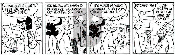 Arlo and Janis on Monday May 12, 1997 Comic Strip