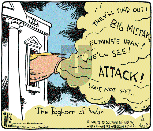 Tom Toles on Tuesday June 25, 2019 Comic Strip