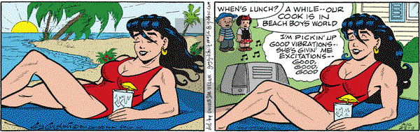 Nancy on Monday August 22, 2011 Comic Strip