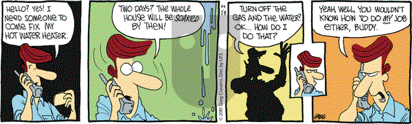 The Buckets on Wednesday April 28, 2010 Comic Strip