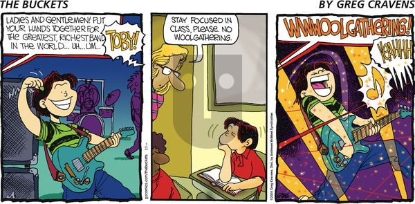 The Buckets on Sunday March 22, 2020 Comic Strip