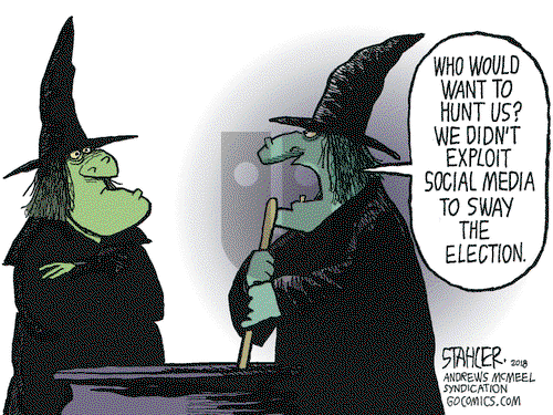 Jeff Stahler on Wednesday April 11, 2018 Comic Strip